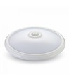 V-Tac 12W LED sensorarmatur - Samsung LED chip, PIR sensor, IP20 inomhus, 230V, inkl. ljuskälla