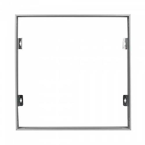 Ram till 60x60 LED panel - Vit, samlas snabbt, utan synliga skruvar, vit kant