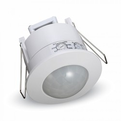 Downlights V-Tac rörelsesensor till inbyggning - LED vänlig, vit, PIR infraröd, IP20 inomhus