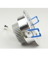 Outlet: 3W downlight - Hål: Ø6,6 cm, Mål: Ø8 cm, 4 cm hög, 24V