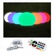 V-Tac RGB LED halvboll - Uppladdningsbart, med fjärrkontroll, Ø50 cm