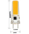 LEDlife KAPPA3 LED lampa - 2W, dimbar, 230V, GY6.35