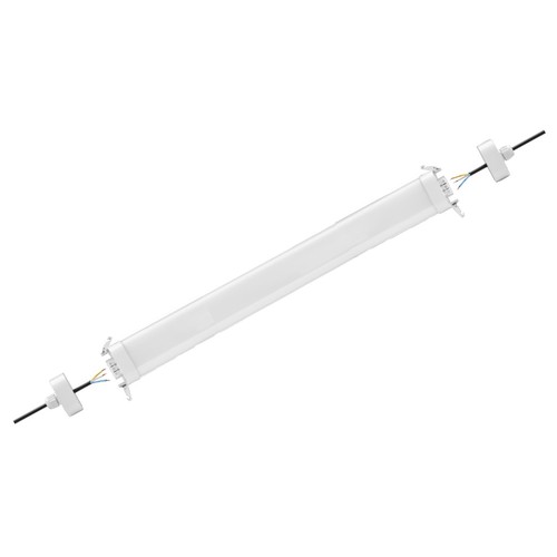 120cm 40W LED-armatur, genomkopplad - IP65, Easy connect, ▽D-märkt