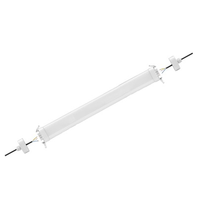 120cm 40W LED-armatur, genomkopplad - IP65, Easy connect, ▽D-märkt