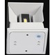 V-Tac 5W LED vit vägglampa - Rund, justerbar spridning, IP65 utomhusbruk, 230V, inkl. ljuskälla
