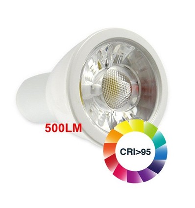 LEDlife LUX5 LED spotlight- 4,5W, dimbar, RA 95, 12V, MR16 / GU5.3