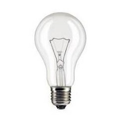 Industri Klart E40 300W glödlampa - Traditionel lampa, 4850lm, dimbar, PS80