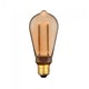 V-Tac 4W LED lampa - Filament, amberfärgad, extra varmvitt, 1800K, ST64, E27