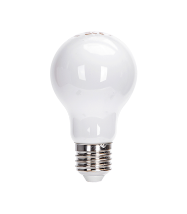 Outlet: EN: Milky white lampshade filament A60 6W E27 2700K