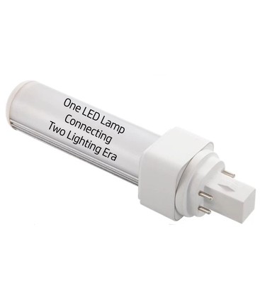 LEDlife G24Q-SMART5 5W LED lampa - HF Ballast kompatibel, DALI dimbar, 180°, Erstat 10W