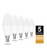 Outlet: EN: LED A5 C37 E14 7W 3000K