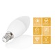 Outlet: EN: LED A5 C37 E14 7W 3000K