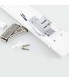 V-Tac 40W komplett LED-armatur - Cree LED-chip, 120 cm, 230V