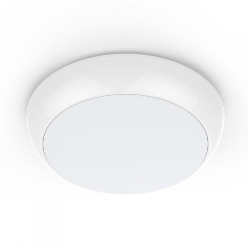 V-Tac 15W LED takarmatur - Mikrovågssensor, skymningssensor, nattbelysning, IP65, inkl. ljuskälla