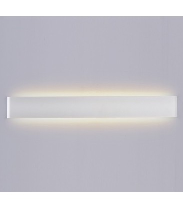 V-Tac 20W LED vit avlång vägglampa - Indirekt, IP44 utomhus, 230V, inkl. ljuskälla