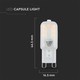V-Tac 2,5W LED lampa - Samsung LED chip, G9