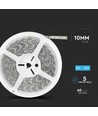 5m 11W/m stänkskyddad LED-strip - 12V DC, IP65, 60 LED per meter