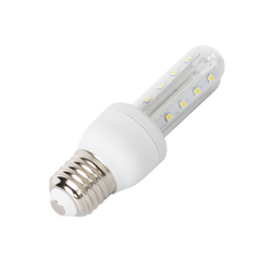 LED lampor Outlet: EN: LED B5 T3 2U 8W E27 3000K