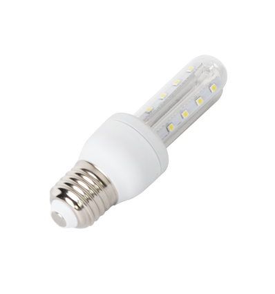 Outlet: EN: LED B5 T3 2U 8W E27 3000K