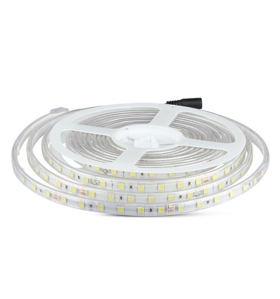 V-Tac 9W/m stänksäker LED strip - 5m, IP65, 24V, 60 LED per. meter