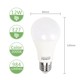 Outlet: EN: LED A5 A60 BIG ANGLE E27 12W 3000K