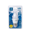 Outlet: EN: LED A5 C37 E27 4W 3000K