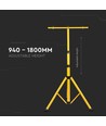 V-Tac stativ för strålkastare - Tripod, hopfällbar