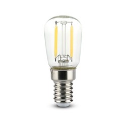 E14 LED V-Tac 2W LED kylskåpslampa - Filament, ST26, E14