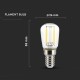 V-Tac 2W LED kylskåpslampa - Filament, ST26, E14
