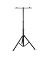 V-Tac stativ för strålkastare - Tripod, svart, hopfällbar
