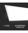 V-Tac 120x30 LED panel - 29W, vit kant