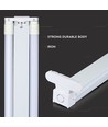 150cm T8 LED-grundarmatur - För 2x 150cm LED-rör, IP20 inomhus
