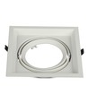 V-Tac downlight - Vit, 17,4 x 17,4 cm, G53 AR111