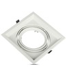 V-Tac downlight - Vit, 17,4 x 17,4 cm, G53 AR111