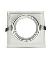V-Tac downlight - Vit, 17,4 x 17,4 cm, G53 AR111