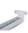 123cm T8 LED-armatur - För 2x 120cm LED-rör, IP20 inomhus