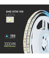 5m 20W/m LED-strip RA95 - 12V DC, IP20, höga lumen, 120 LED per meter