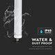 V-Tac vattentät 150cm länkbar LED-armatur - 48W, IP65, 230V
