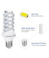 Outlet: EN: LED B5 SPIRAL 7W E27 3000K