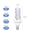 Outlet: EN: LED B5 SPIRAL 7W E14 3000K