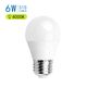 Outlet: EN: LED A5 G45 BIG ANGLE E27 6W 4000K