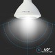 V-Tac 14W LED spotlight- Samsung LED chip, PAR38, E27