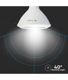 E27 12,8W LED spotlampa - PAR38, Samsung LED chip