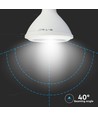 V-Tac 12,8W LED spotlight- Samsung LED chip, PAR38, E27