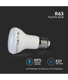 V-Tac 8W LED spotlight - Samsung LED chip, R63, E27