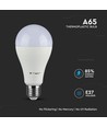 V-Tac 17W LED lampa - Samsung LED chip, A65, E27