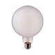 V-Tac 7W LED globlampa - Filament, matt glas, Ø9,5cm, E27