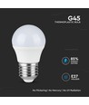 V-Tac 4,5W LED lampa - Samsung LED chip, G45, E27