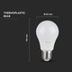 V-Tac 6,5W LED lampa - Samsung LED chip, A60, E27