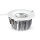 Outlet: V-Tac 10W LED downlight - Hål: Ø12 cm, Mål: Ø13.5 cm, 230V